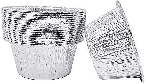 Fettauffangbehälter, kompatibel mit Char-Broil Grills G430-0033-W1, aluminisierter Fettbecher und Modell 5884694, universell, 20 Stück