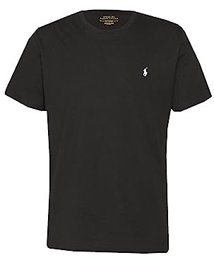 Ralph Lauren T-Shirt Signature pour Homme, Noir, XL