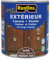 Rustins – Tinte para madera de exterior de teca – UV – secado rápido – acabado satinado – 1 l – 15 m²/L (ESMO1000FR)