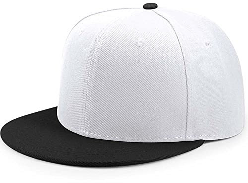 YEKEYI Cappello da baseball unisex con visiera per papà cappello da pesca piatto regolabile Snapback cappello unisex hip hop berretto da baseball, Blawhi, taglia unica