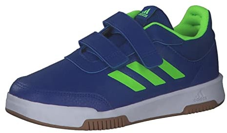 adidas Unisex Kinder Tensaur Hook and Loop Shoes, Royal Blue / Solar Green / Cloud White, 34 EU