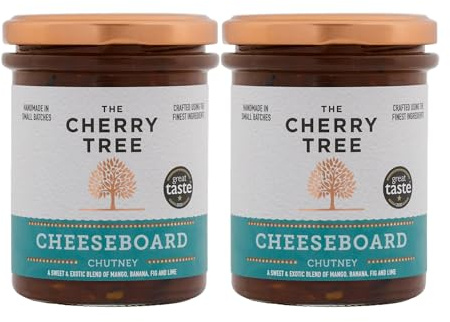 The Cherry Tree Cheeseboard Chutney 2 X 300g Jar Dual-Pack