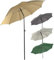 VCM Sonnenschirm Strandschirm Schirm Balkonschirm Gartenschirm rund UV-Schutz 200, beige