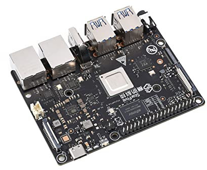 Waveshare VisionFive2 RISC-V Single Board Computer, StarFive JH7110 Processor, with Integrated 3D GPU, 4GB LPDDR4 RAM, 40PIN GPIO interface, Compatible with Raspberry Pi (with WiFi Module)