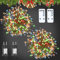 litren (2 Stück) 31M 210LEDs Lichterkette Innen mit Stecker Lichterkette Weihnachtsbaum Bunt Weihnachtsbeleuchtung mit Fernbedienung, Timer, 8 Modi, IP65 Wasserdicht Weihnachtsdeko Außen