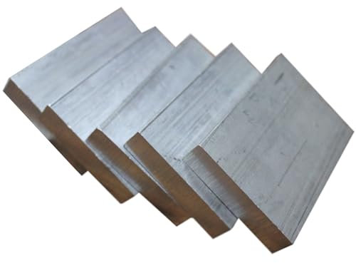 DryiC Barra Piatta in Alluminio Barra Piatta Alluminio Adatto per Lavorazioni Edili, Spessore 5mm,Width:5mm