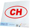 INDIGOS UG Auto Aufkleber Auto - 300x100 mm - Schweiz CH - rot - Selbstklebender Sticker für Auto, Fenster, Bus oder LKW - UV-beständig & wetterfest