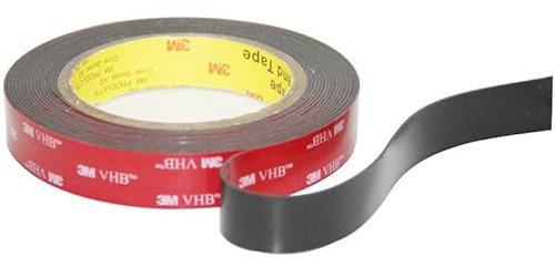 Clyhon 3M Cinta Adhesiva Doble Cara Extrafuerte VHB 5952, Resistencia al Agua y a Altas Temperaturas, para Automóviles, Uso Doméstico, Decoración de Exteriores y Oficinas (15mm x 5m)