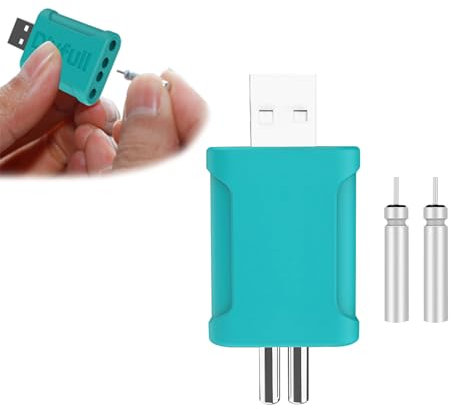 CR 425 LED Posen Angeln Batterie, Aufladbar Akku für Angelposen Angeln Schwimmer LED Angel Posen Leuchtpose Angeln Zubehör, Wiederaufladbare CR425 USB Angelposen Akku Schwimmer Batterie (Stil 1)