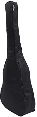 Hoement 1stück Wasserdichter Gitarrensack Strapazierfähigem Oxford Weichem Baumwollfutter Gepolsterte Gitarrentasche Für Akustik Gitarre Schwarz