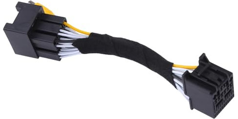 Huamengyuan Radio Reverse Cable Backup Camera Adapter Connector Reverse Camera Adaptor Car Interior Accessory Compatible for C-m*ax 2019-2022
