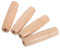 Happyyami 4piezas Mango De Madera Barnizada para Barbacoa Mango Ergonómico para Cepillos De Parrilla Y Espátulas para Accesorios De BBQ