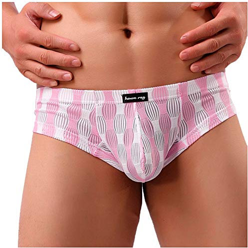 vejtmcc Nachtbekleidung Unterwäsche-Nachtbekleidung-Schlafanzüge... atmungsaktive Bequeme Sexhose für Herren Lammfell Unterwäsche Herren (Pink, L)