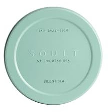 SOULT Silent Sea Badesalz I Totes Meer Salz reich an Mineralien I für empfindliche und trockene Haut I rein I 350 g