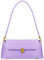 Farcauo Kleine Umhängetasche Für Damen Vintage Handtasche Taschen Schultertasche Damen Klein Pu Leder Clutch y2k Shoulder Bag Violett Mini Achsel Tasche