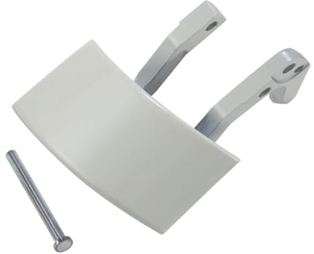 RLB-HILON Metal Right Door Handle Repair Kits Compatible with Honda CRZ CR-Z 2011 2012 2013 2014 2015 Year, White Color