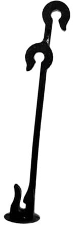 BESPORTBLE Tie Branch Buckle Twist Trellis Clearing Banding Springs Plant Fixing Clips Tomato Clips Tree Limb Spreader Plant Tape Plant Tool Handle Vine Grapes Electric Plants Plastic Black