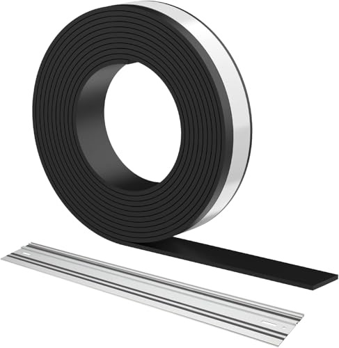 Splinter Guard for Track Saw, 3m Anti-Splinter Protection Strip, DIY USe Tracks Saws Splinter Guard, Replacement Strip Rubber for Protector Rail for Both Professional Use