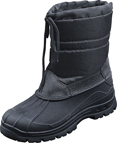 CN Outdoor Canadian Snow Boots II Winterstiefel Schneestiefel Schwarz Thermo Winter Stiefel (Gr.46)