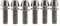 Yaruijia Titan-Bolzen, M5 x 16 mm, M5 x 18 mm, M5 x 20 mm, mit Ti-Unterlegscheibe, für Fahrrad-Vorbau, 6 Stück (Titan, M5 x 18 mm)