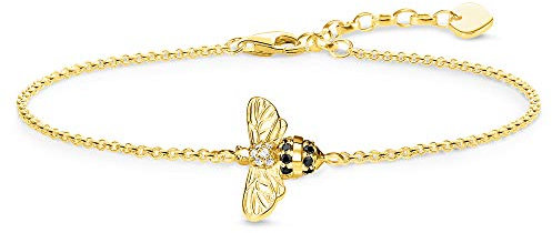 Thomas Sabo Damen-Charm-Armbänder 925 Sterlingsilber A1865-414-7-L19v