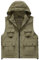 Daoba Herren Schnell Trocknend Outdoor Weste mit Kapuze Multifunktionsweste mit Vielen Taschen Angel-Westen für Jagd Camping Fotografie Wasserdicht
