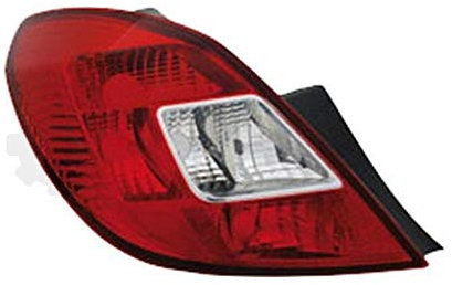 Diederichs Rückleuchte Heckleuchte links für Opel Corsa D 07.06-03.11, Rot, Halogen, Auto, Erstausrüsterqualität mit exzellenter Passgenauigkeit