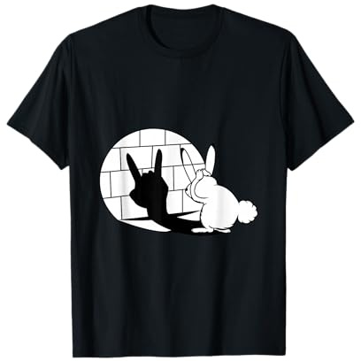 Funny Easter Bunny Heavy Metal Fan Chip Fork Festival T-Shirt