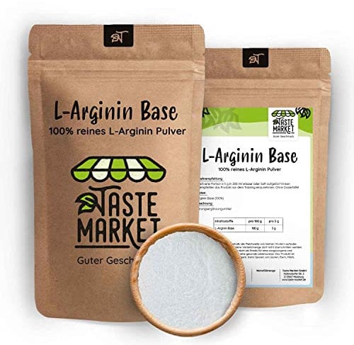 1 kg L-Arginin Pulver | GRÖSSENAUSWAHL | 100% rein | Ohne Zusatzstoffe | nicht-essentielle Aminosäure