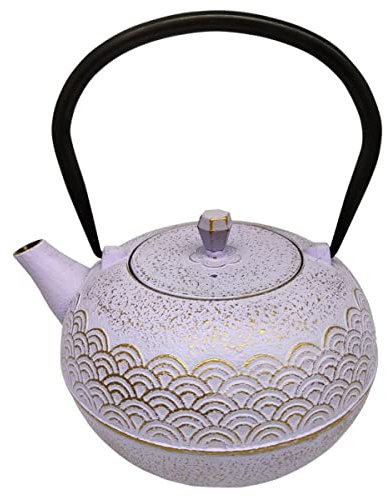 Vidal Regalos Teapot 1.2 L Cast Iron White/Gold