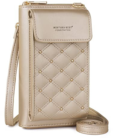 Montana West, Sacs en toile Femme, Café, S