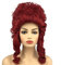 Vintage Curly Perücken Viktorianische Perücke Barock 18. Jahrhundert Perücken Frauen Queen Halloween Cosplay Party Kostümzubehör