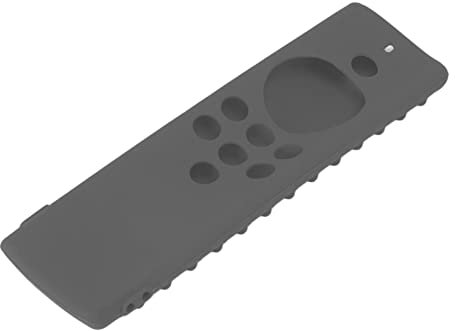 Fernbedienung Fire TV Stick Schutzhülle, Silikon Fernbedienung Schutzhülle Waschbar Fernbedienung Case Stoßfest Fernbedienung Schutz Fire TV Stick Lite Schwarz (Dunkelgrau)