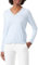 Tommy Hilfiger Co Jersey Stitch V-nk Sweater Ww0ww40098, Mujer, Blue (Breezy Blue), S