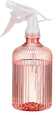 Plastic Spray Bottle (16 General Purpose), Heavy Duty Spray Bottles, Leak-Proof, Mist Free Water Bottle for Pet Cleaning Solution, with Adjustable Nozzle and Watering Can (Pink, One Size)