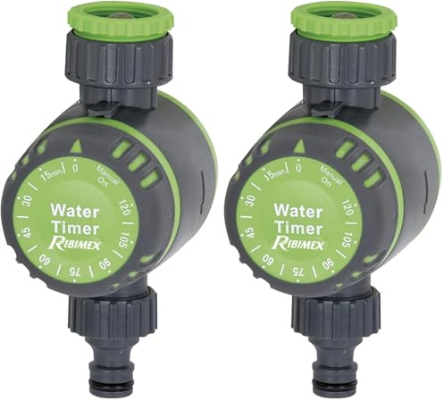 Ribimex - Pra/MB.1380 - Timer Manuale 20x27 mm - 3/4 (Confezione da 2)