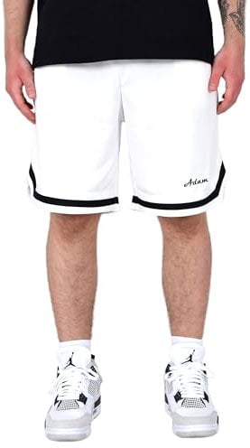 ADAM Herren Shorts Sommer Hose Kurz Basketball-Shorts
