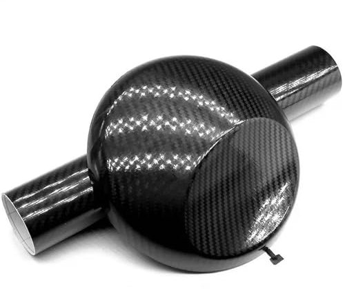 Selbstklebende Carbon Autofolie, Vinyl, Schutzfolie für Auto und Motorrad, matt schwarz, Innenraum, Lackschutzfolie, blasenfrei, mit Installationszubehör (Glänzender 5D Carbonfaser Schwarz, 150*30cm)