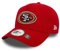 New Era Truckerkappe San Francisco 49ers NFL American Football Cap verstellbar gebogener Schirm Sommer rot - One-Size