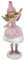 Dadeldo Living & Lifestyle Engel Dekofigur Rosa Resin 20cm Weihnachtsdeko