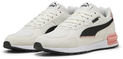 PUMA Erwachsene Graviton Sneaker 40 Warm White Black Rose Quartz Pink