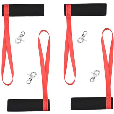 ZHUMCCY Handschlaufen Für Skihandschuhe, 4X Skihandschuhleine, Elastische Skihandschuh Handgelenkbänder, Skihandschuhe Schlaufen, Snowboard Handschuh Lanyard, Bergsteigen Und Ski Zubehör