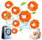 Fusselbälle für Waschmaschine, Tierhaarentferner Waschmaschine, Haarfänger für Waschmaschine, Fusselentferner, Anti-Wicklung Waschbälle, Entfernt Tierhaare＆Fusseln (8 Stücke) (Orange)