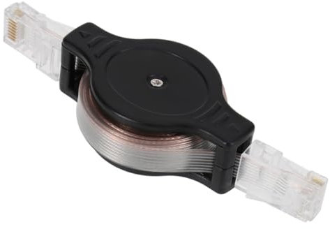 KONTONTY Cavo Retrattile Ethernet per Rete Mini 1,5M Cavo da 1,5M