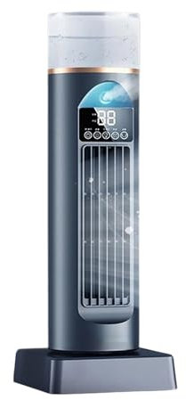 Tower Fan for Bedroom, 120° Oscillation Fan for Indoor, Portable Rotary Silent Fan for Sleep Office Home Dorm