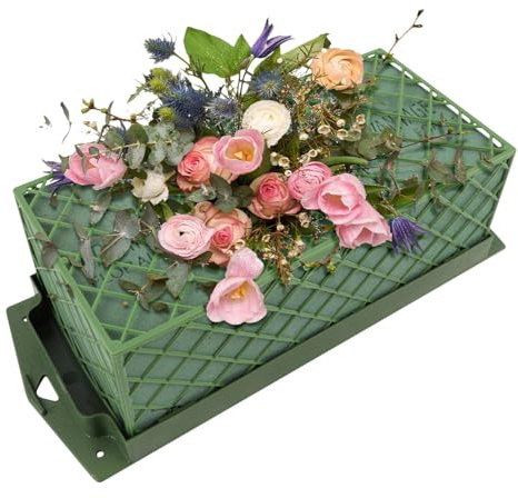 Syengery Steckschaum Mit Gitter Trockenblumen, Steckmasse Für