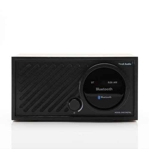 Tivoli Audio Model One Digital Wi-Fi & Bluetooth FM Radio – Gen 3 (Black/Black)