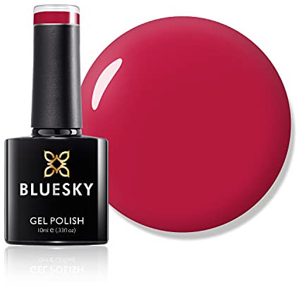 Bluesky Gel Nail Polish, Pastel Red A119, Dark, Lipstick, Red,Long Lasting, Chip Resistant, 10 ml (Requires Drying Under UV LED Lamp)