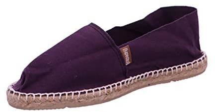 Espadrij L'Originale Damen Classic Baumwoll Espadrilles e Violette Größe 41