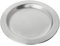 NKlaus Untersetzer Ø 11cm Aluminium Silber Untersetzer rund Unterteller Dekoration matt Kerzen Windlichter Stumpenkerzen Taufe Hochzeit Kommunion Spülmaschinenfest 2854